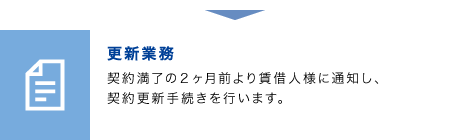 更新業務